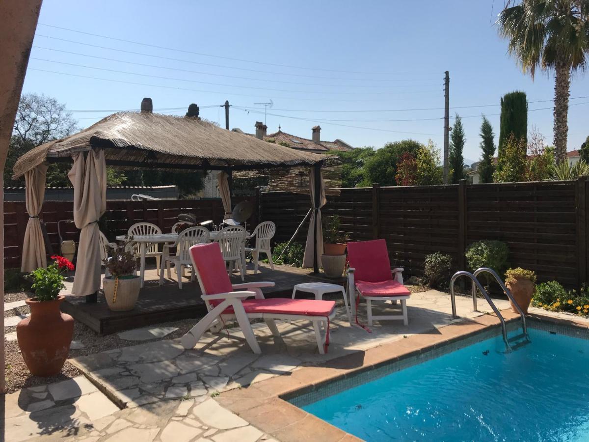 Rez De Jardin Villa Cagnes Sur Mer. 外观 照片