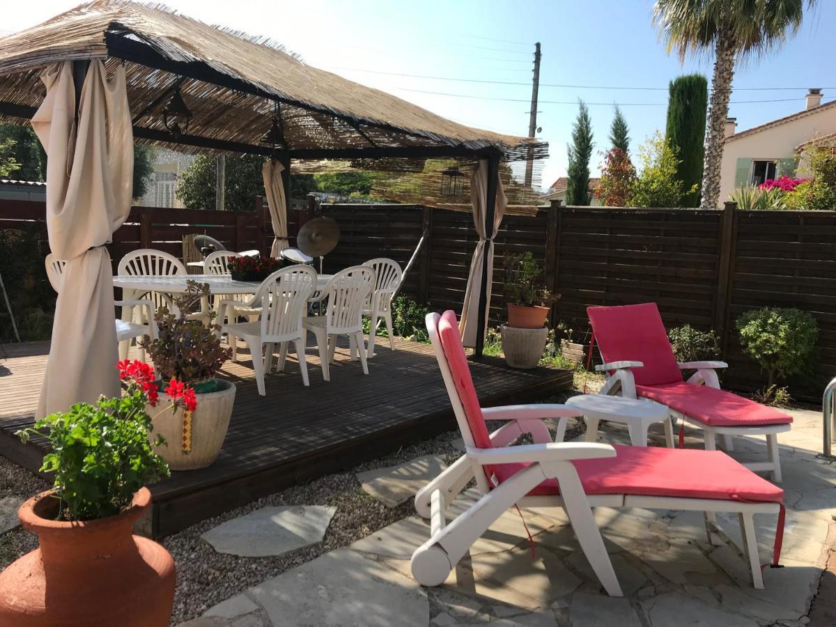Rez De Jardin Villa Cagnes Sur Mer. 外观 照片